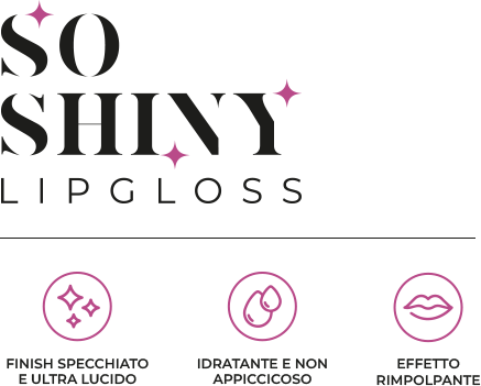 Soshiny Lipgloss by RyBella: finish specchiato e ultralucido, idratante e non appiccicoso, effetto rimpolpante